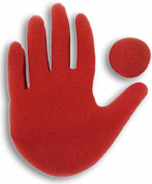 Big Red Hand trick by Goshman Big Red Hand trick by Goshman